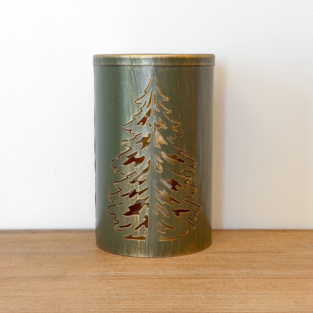 Tin Tree Lantern