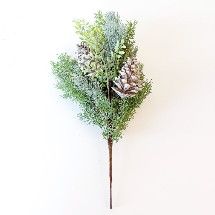 Iced Pinecone & Cedar Pick