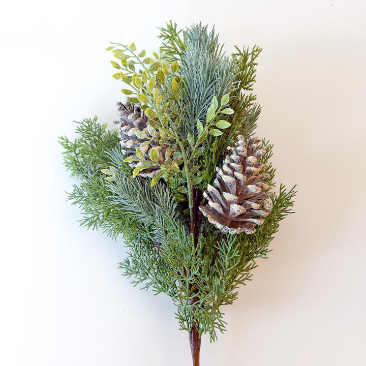 Iced Pinecone & Cedar Pick