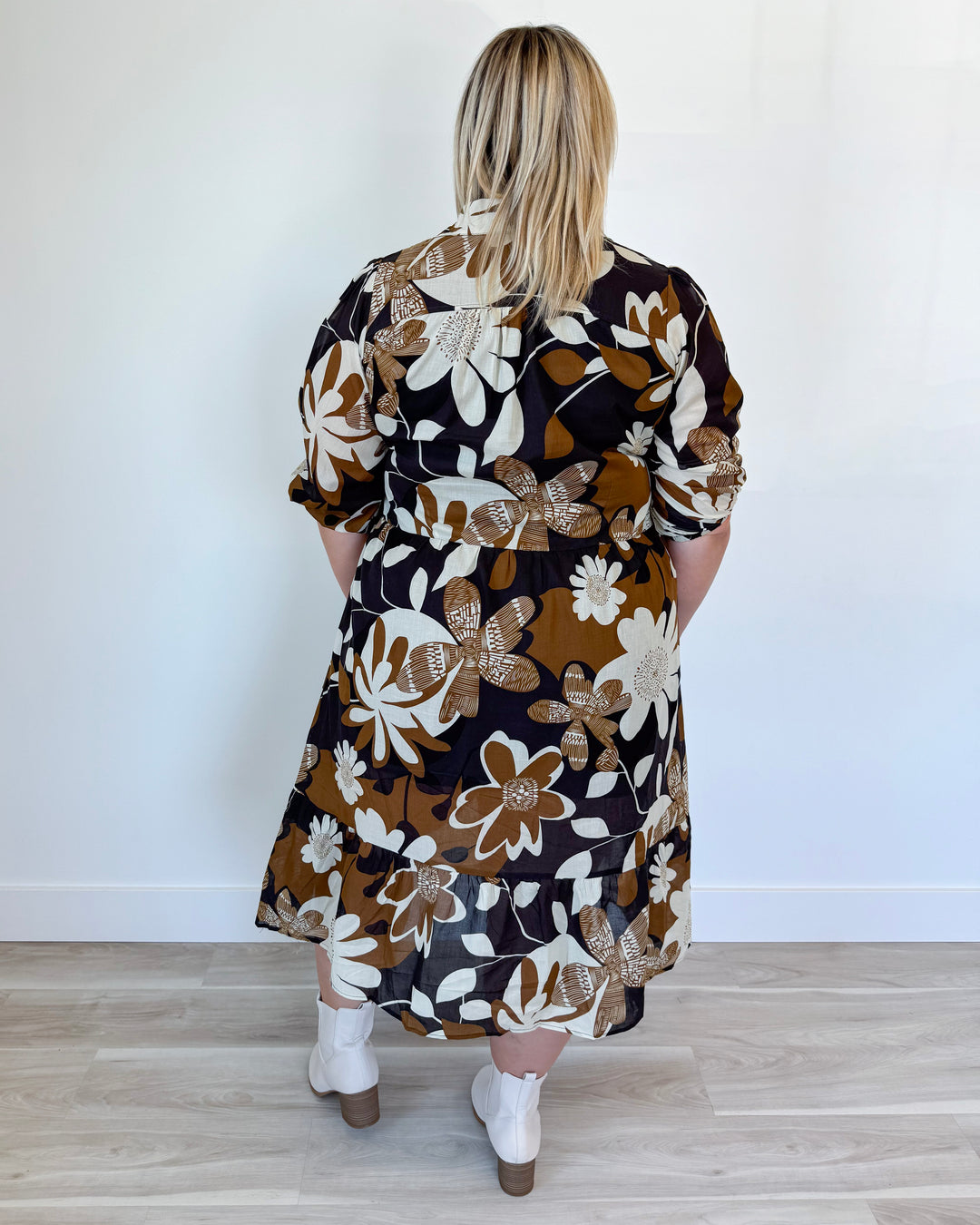 Falling Leaves Dress Curvy