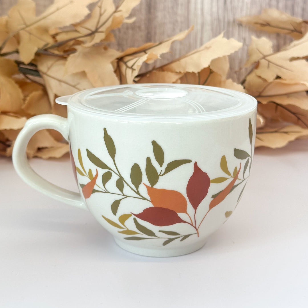 Autumn Botanical Soup Mug