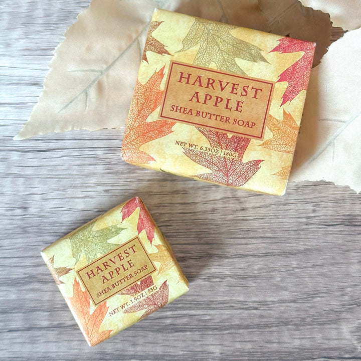 Harvest Apple Shea Butter Wrapped Soap
