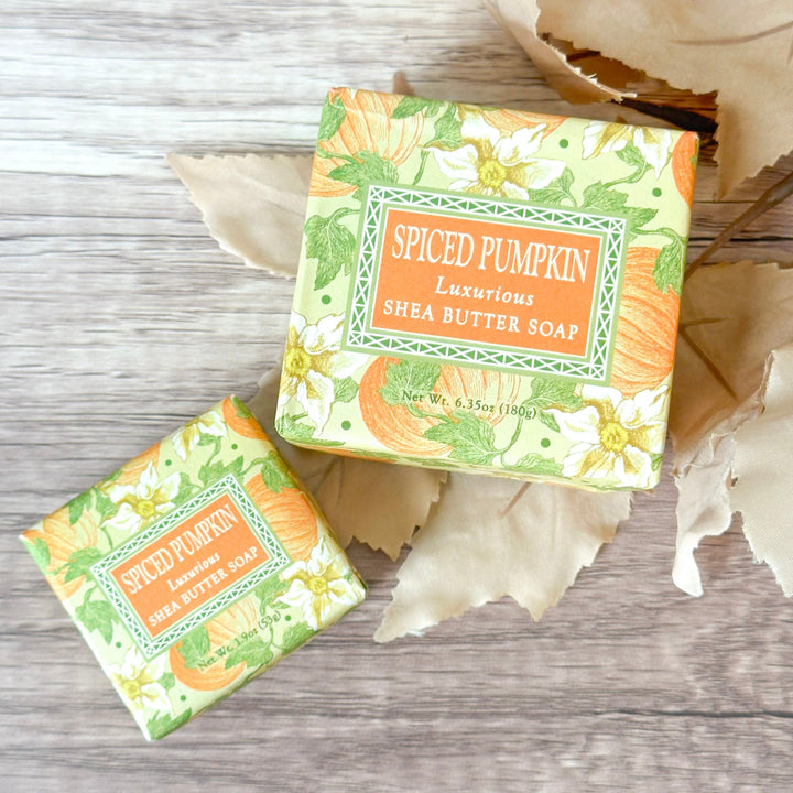 Spiced Pumpkin Shea Butter Wrapped Soap