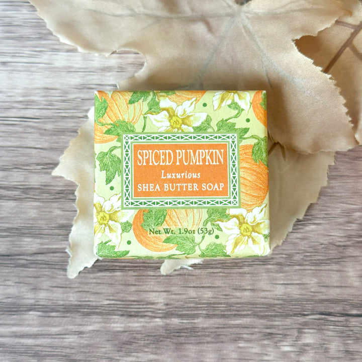 Spiced Pumpkin Shea Butter Wrapped Soap