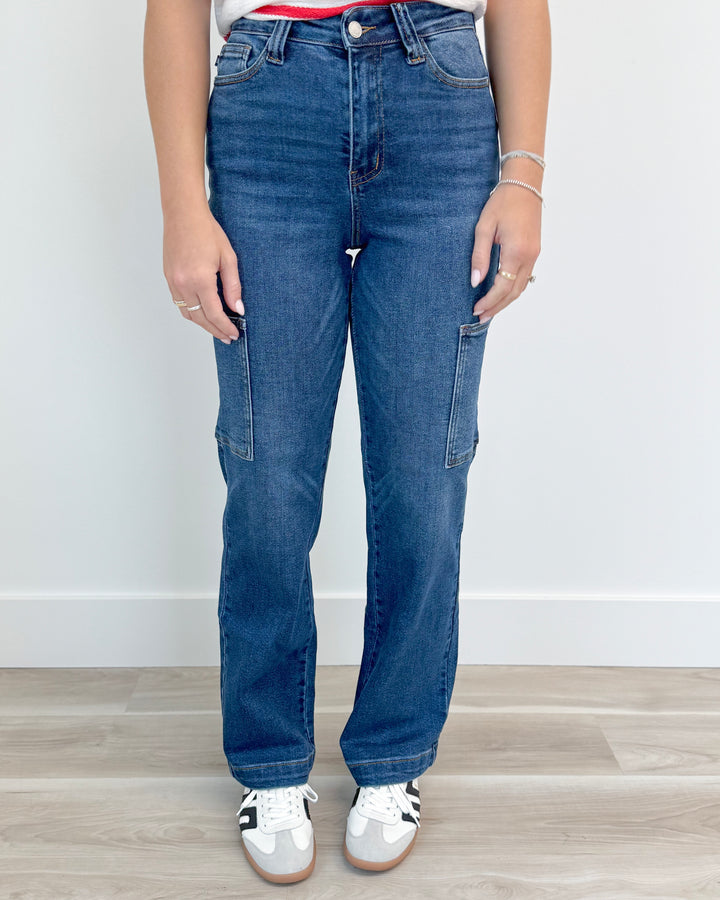 Judy Blue All An Illusion Denim Curvy