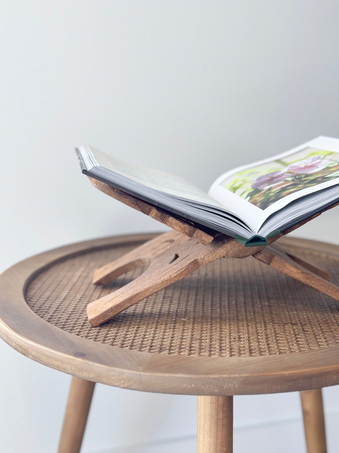 Reclaimed Wooden Book Holder