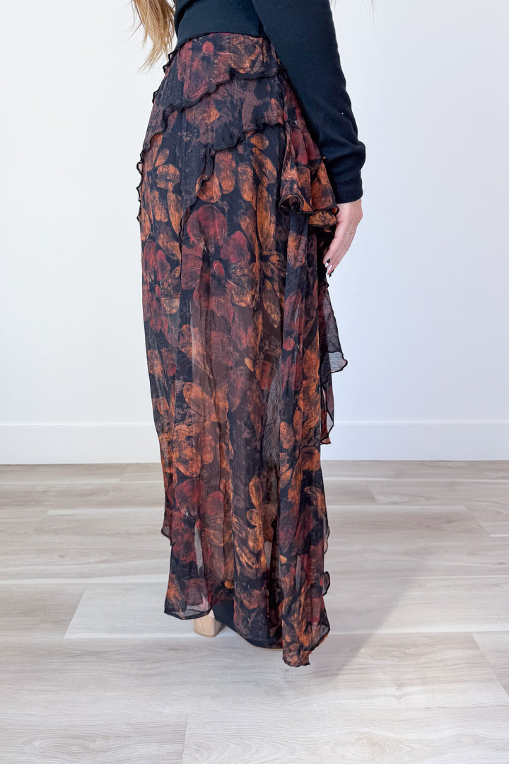 Autumn Flowers Skirt