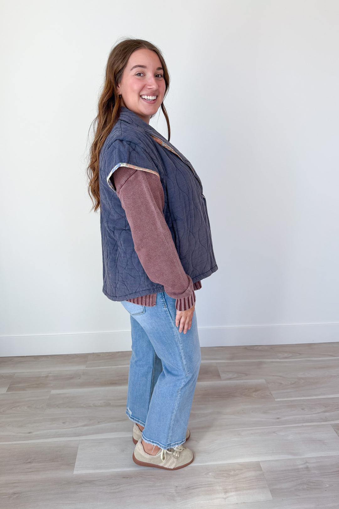 All That Time Vest Curvy