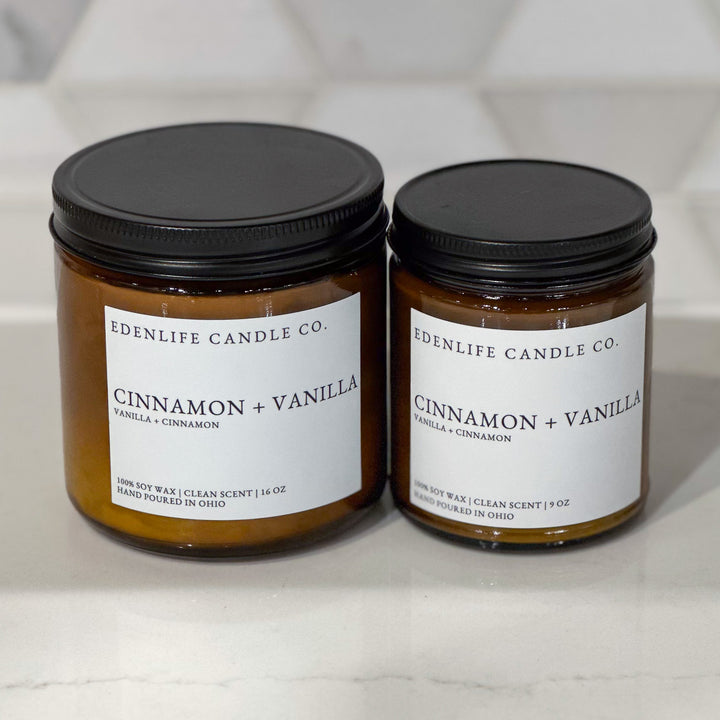 Cinnamon + Vanilla Candle