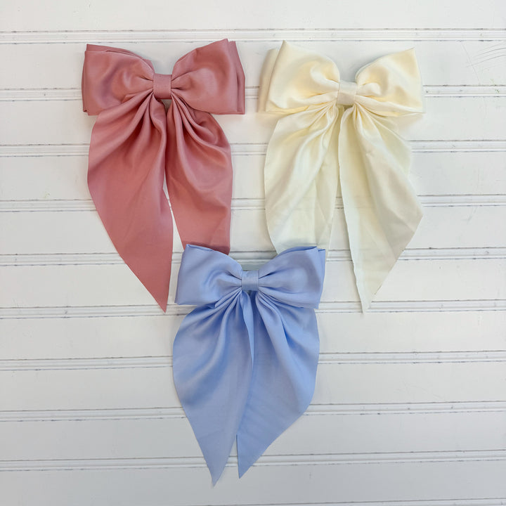 Hair Bow Barrettes