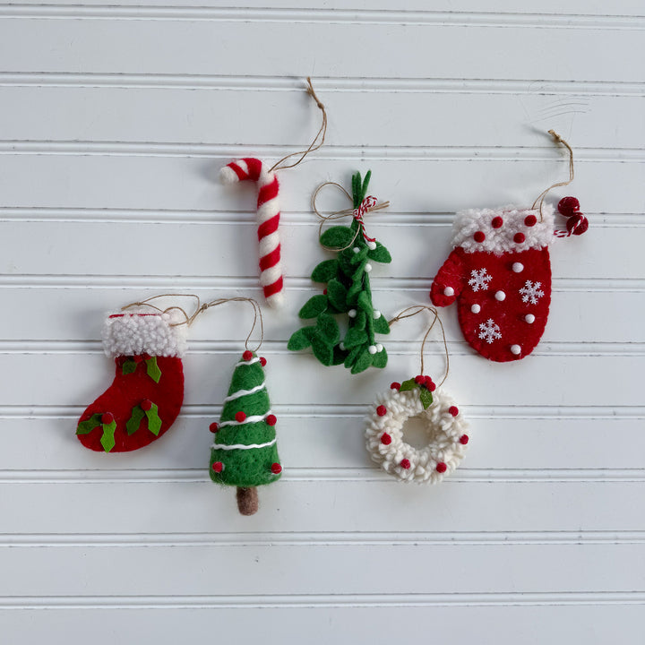 Felt Christmas Ornaments