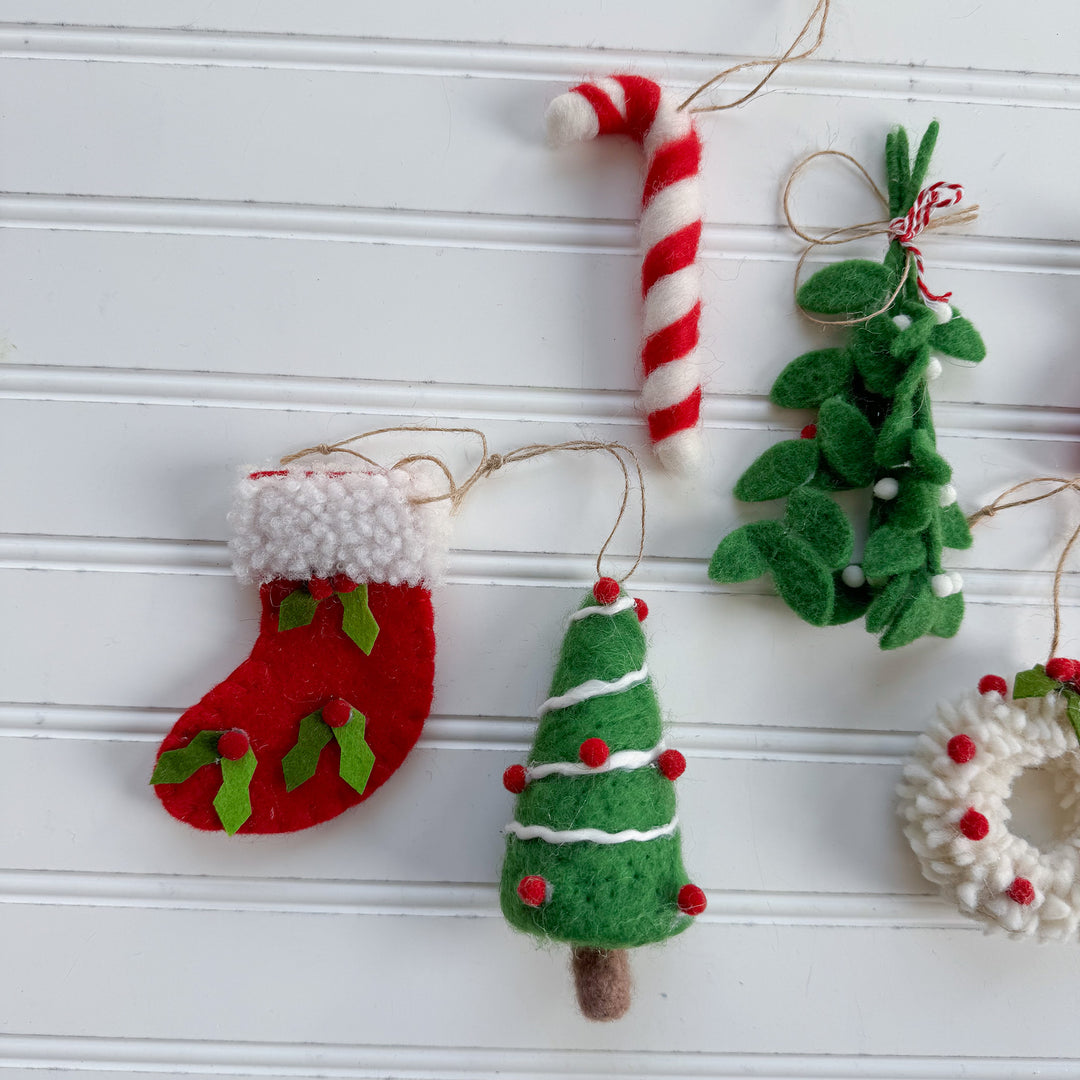 Felt Christmas Ornaments