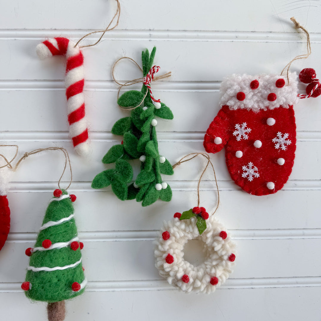 Felt Christmas Ornaments