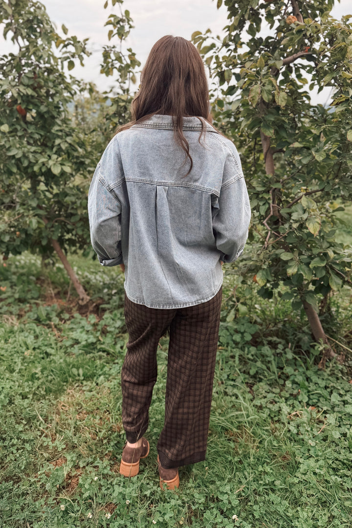 Autumn Skies Shacket