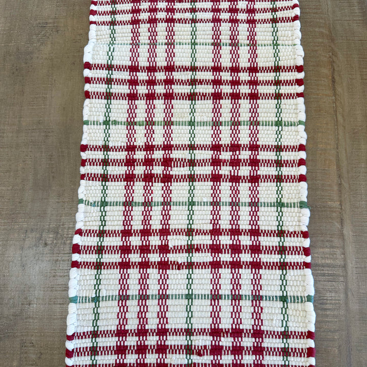 Christmas Memories Chindi Table Runner