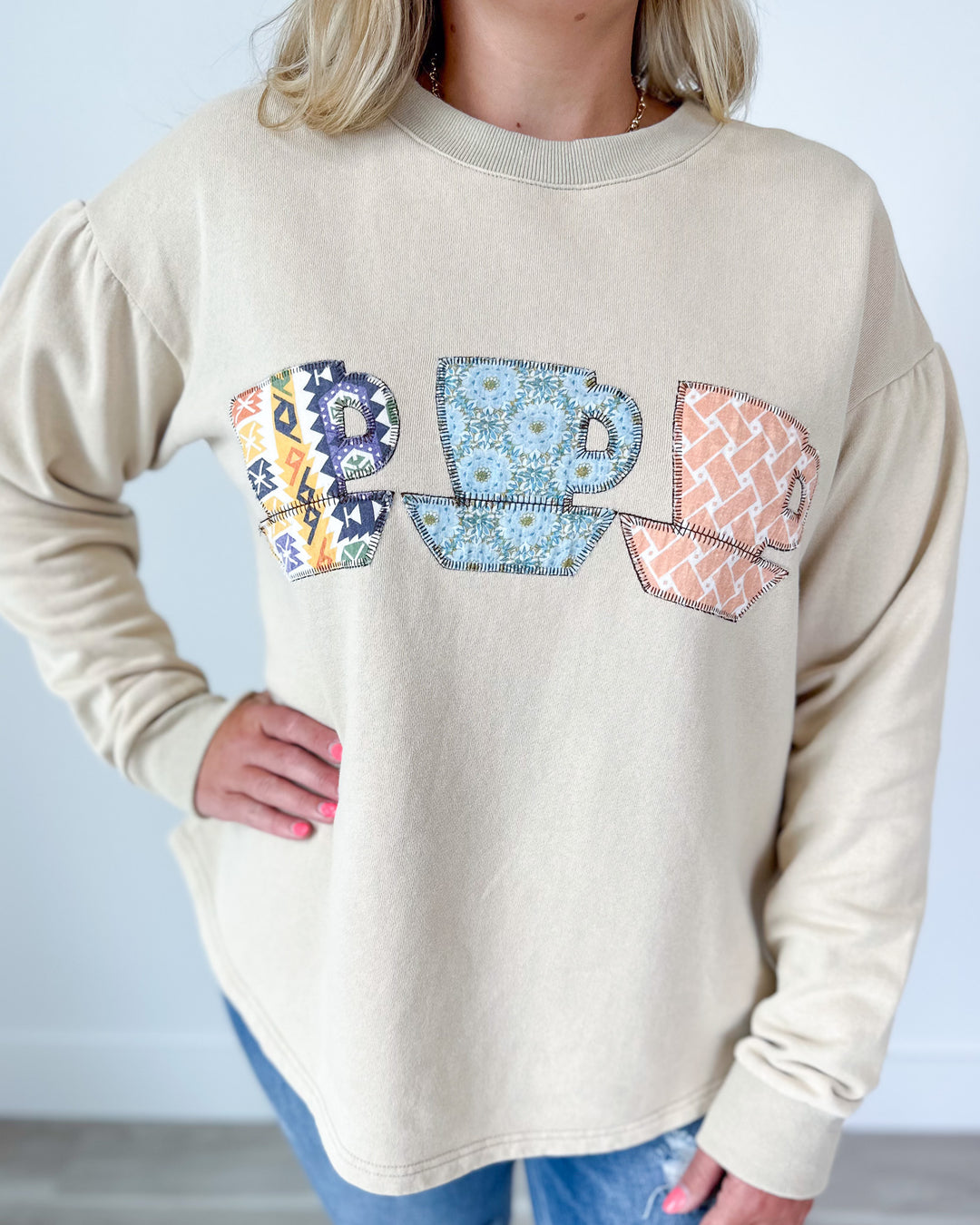 Tea Cup Sweatshirt