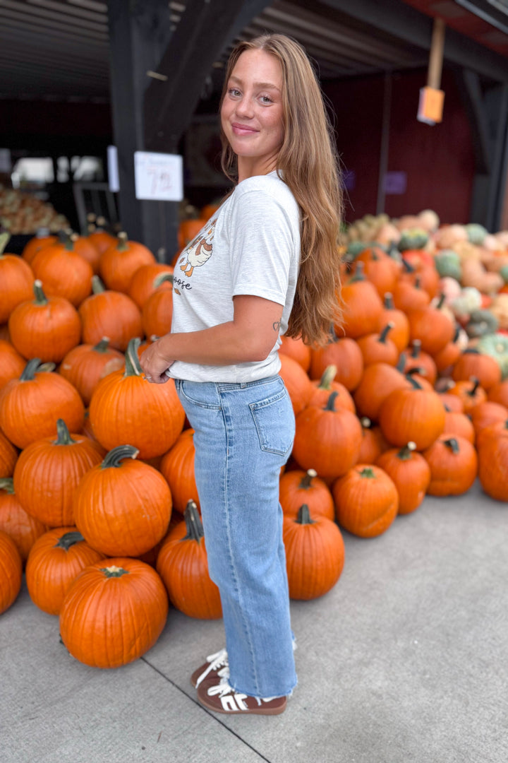 Just A Fall Goose Tee