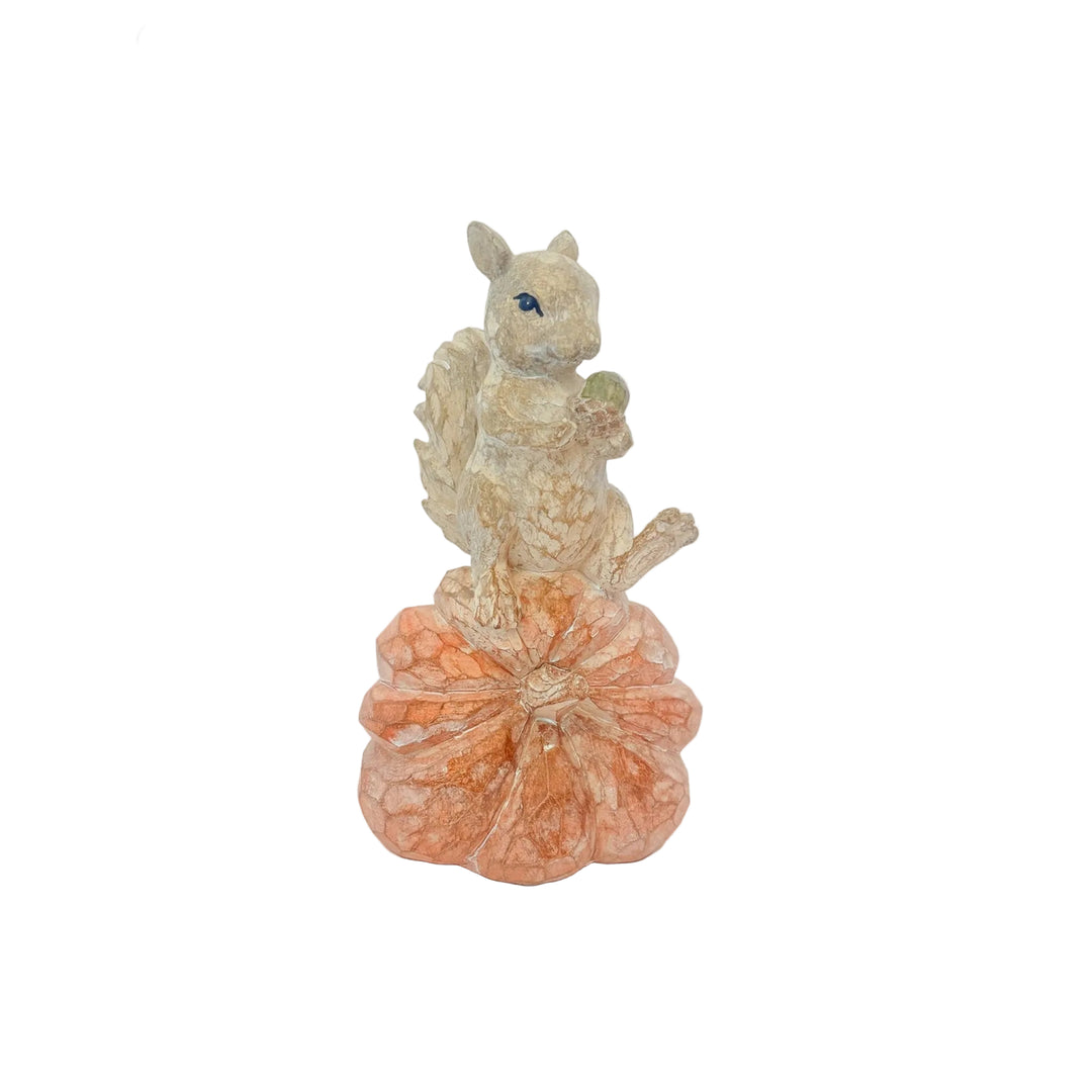Woodland Harvest Squirrel Figurine