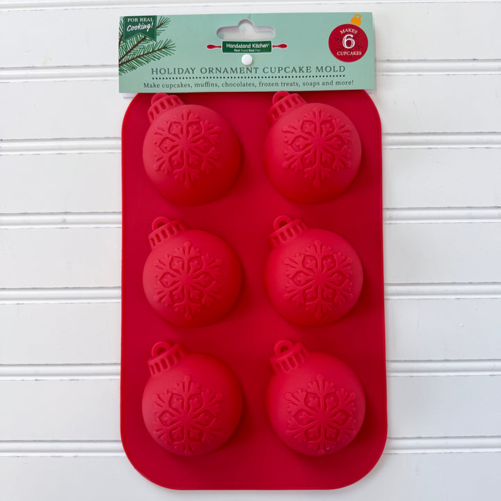 Holiday Ornament Cupcake Mold