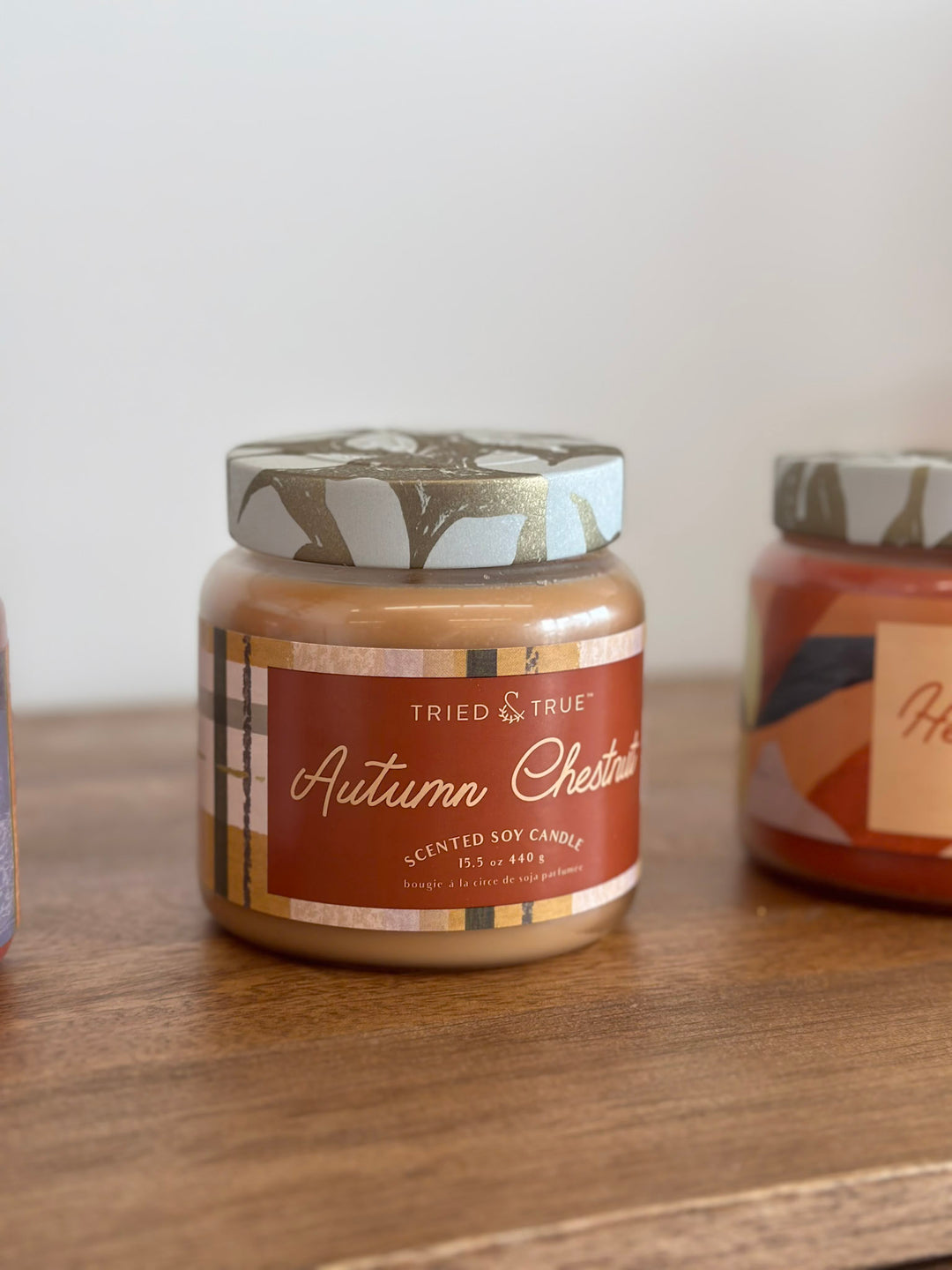 Tried & True Autumn Chestnut Jar Candle