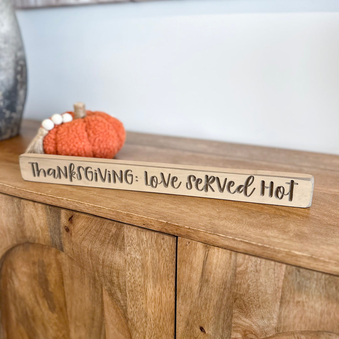 Fall Favorites Wooden Sign Sitter