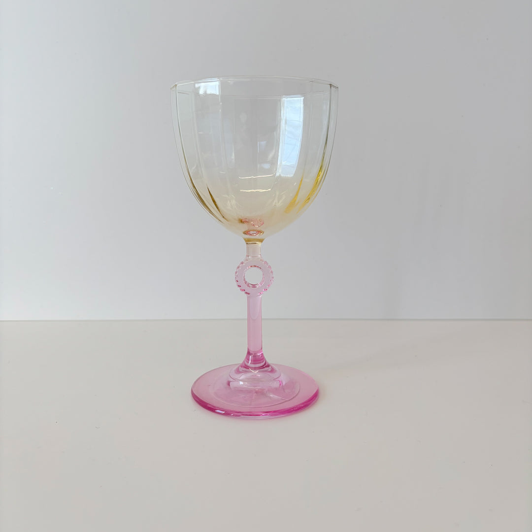 Colored Wine Glass