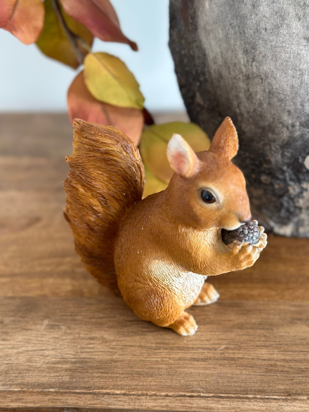 Outdoor Resin Sitting Squirrel