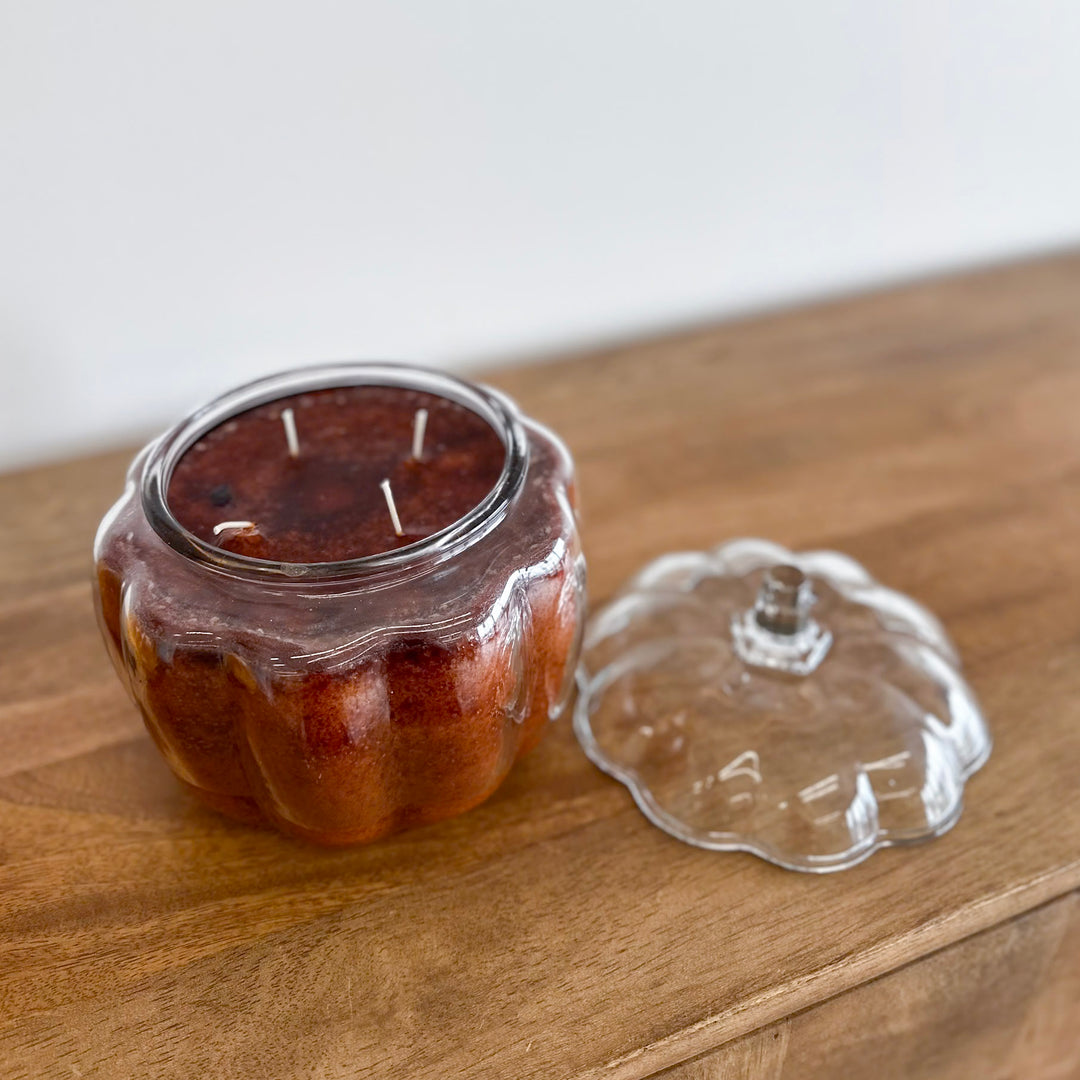 Fall Scent Pumpkin Jar Candle