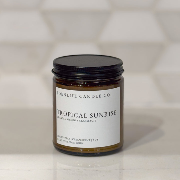 Tropical Sunrise Candle