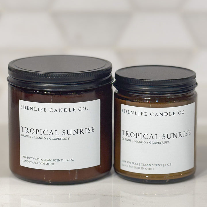 Tropical Sunrise Candle