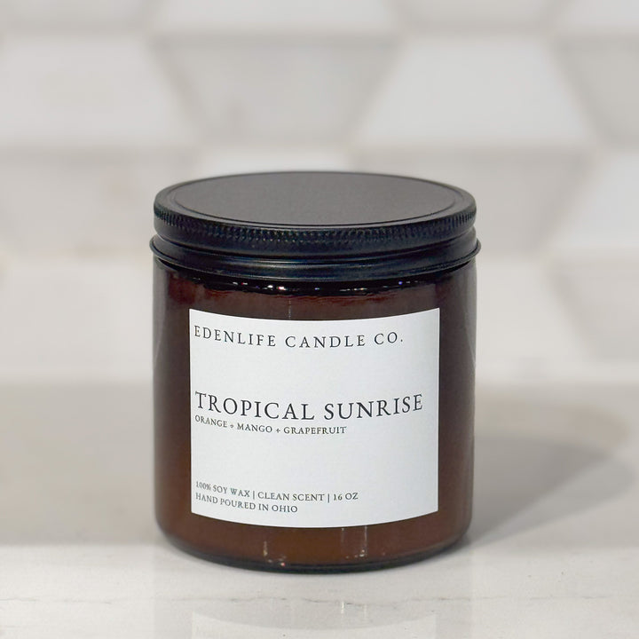 Tropical Sunrise Candle