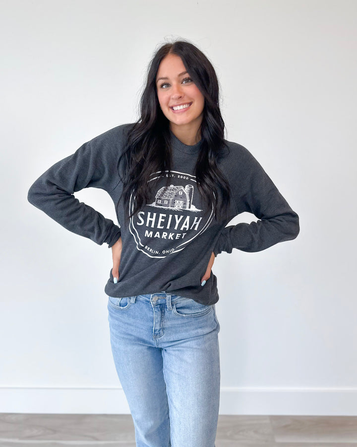 Sheiyah Market Charcoal Sweatshirt