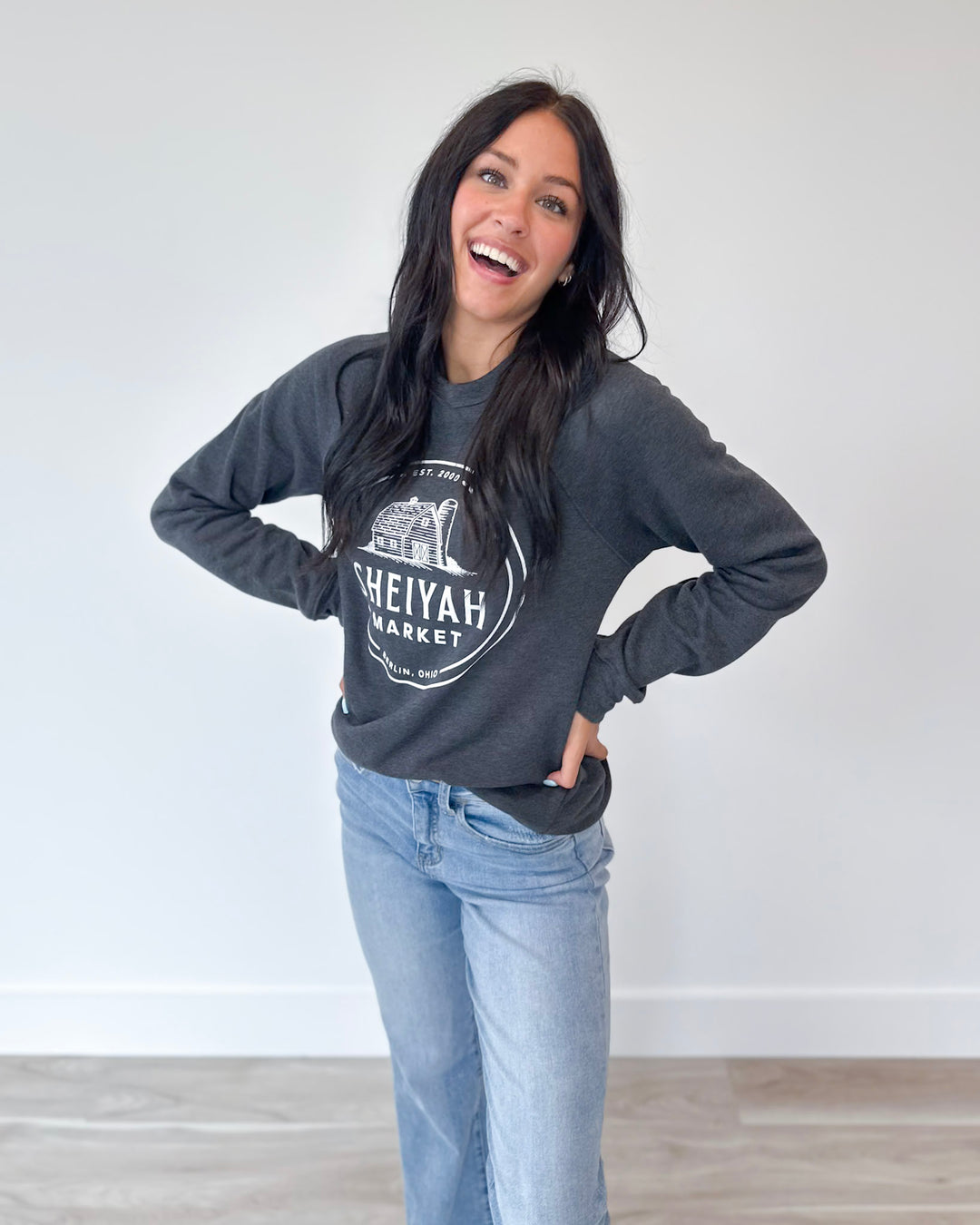 Sheiyah Market Charcoal Sweatshirt