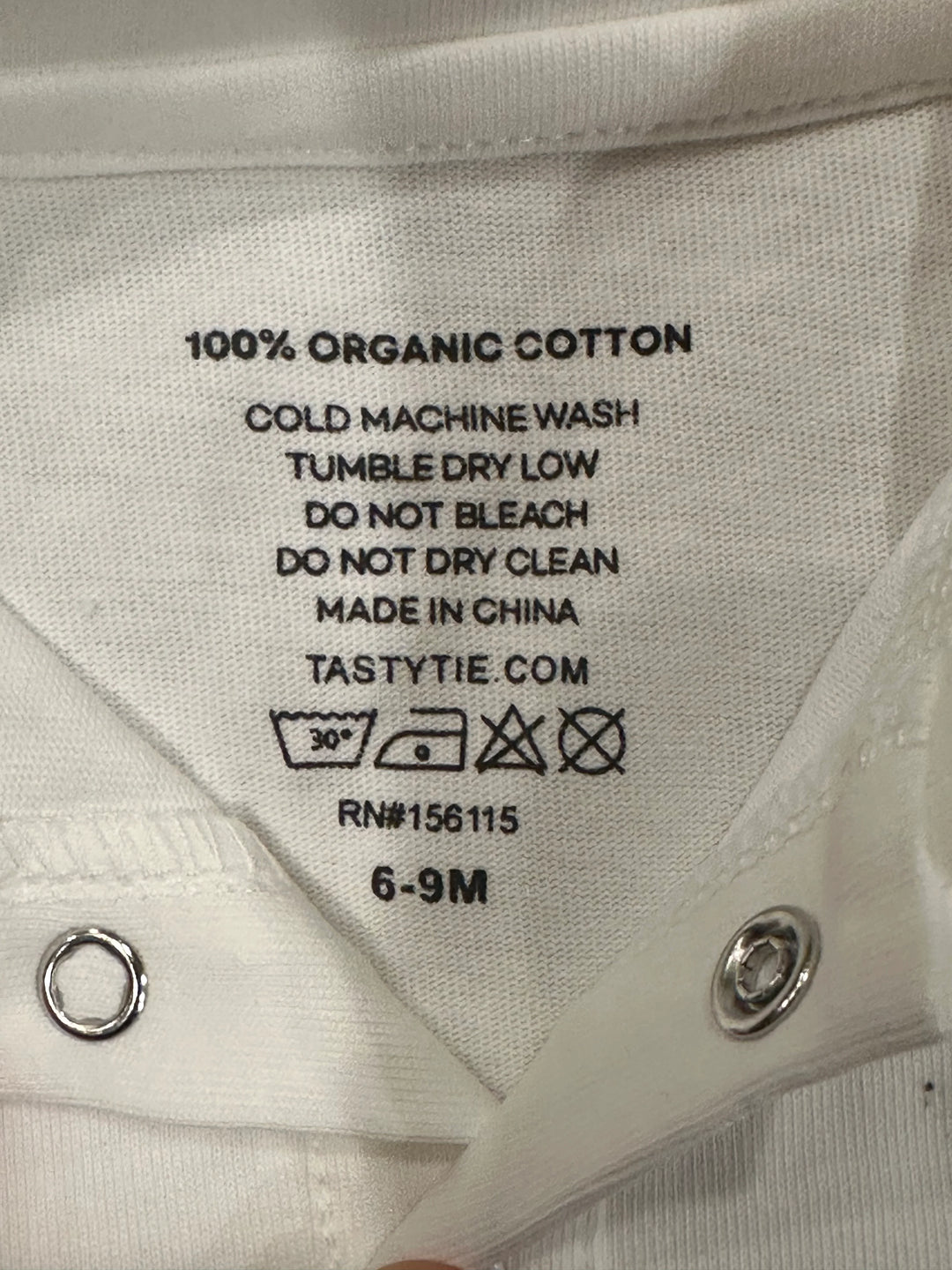 Off White Collared Baby Boy's Bodysuit