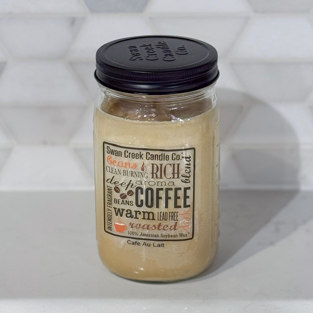 Swan Creek Cafe Au Lait Pantry Candle