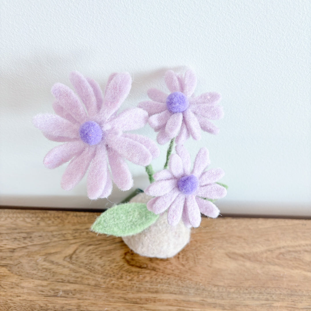 Wool Flowers