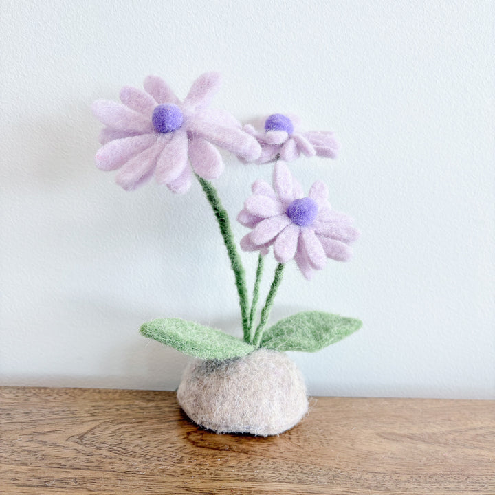 Wool Flowers