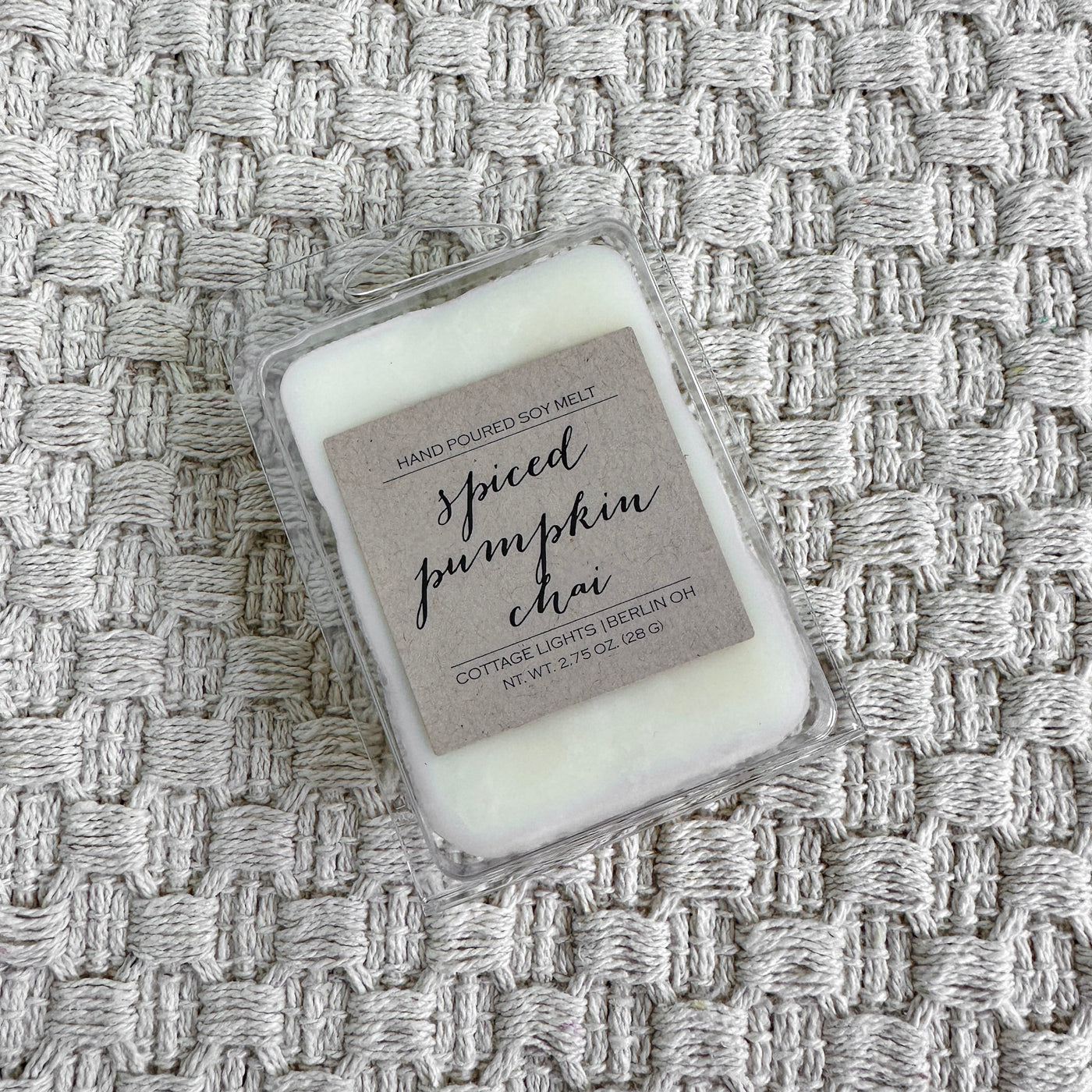 2.5oz Spiced Pumpkin Chai Wax Melt