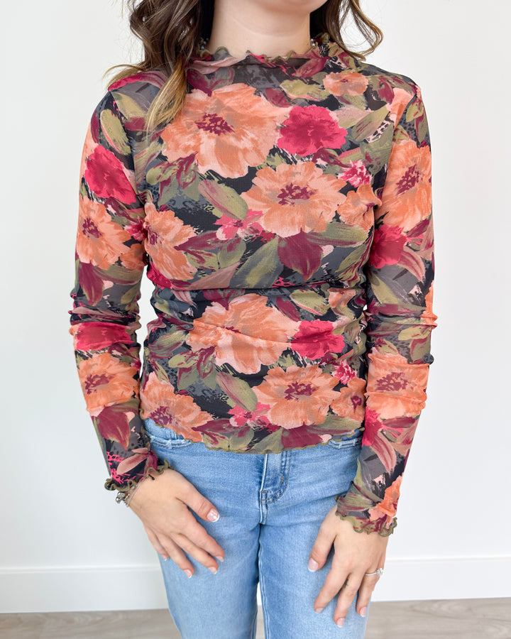 Fall Florals Top