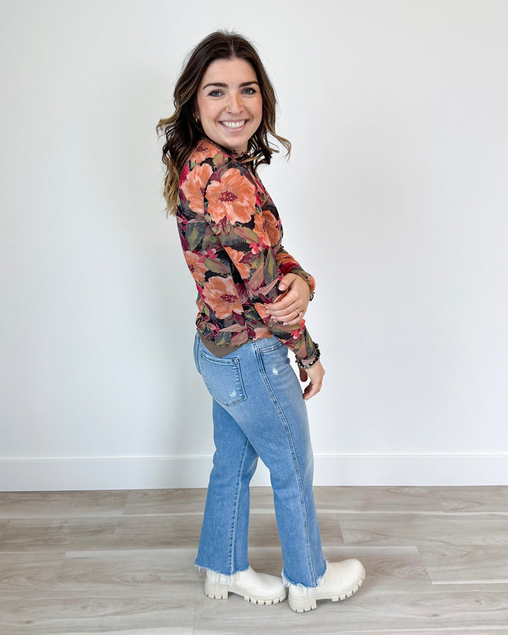 Fall Florals Top