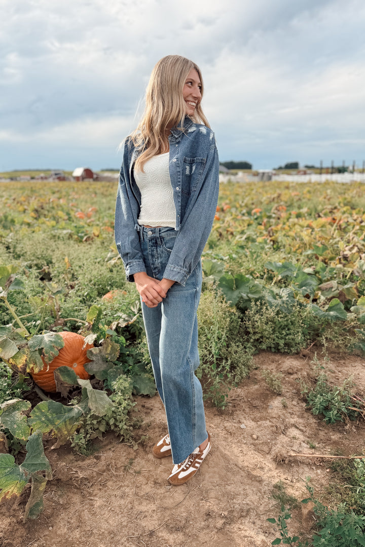 The Patchwork Denim Jacket