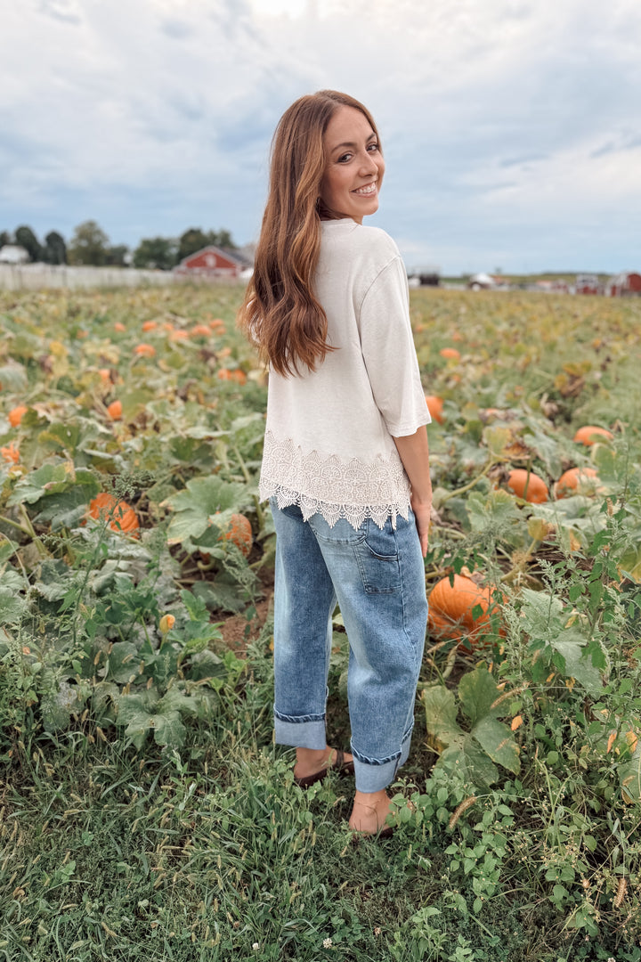 Autumn Lace Top