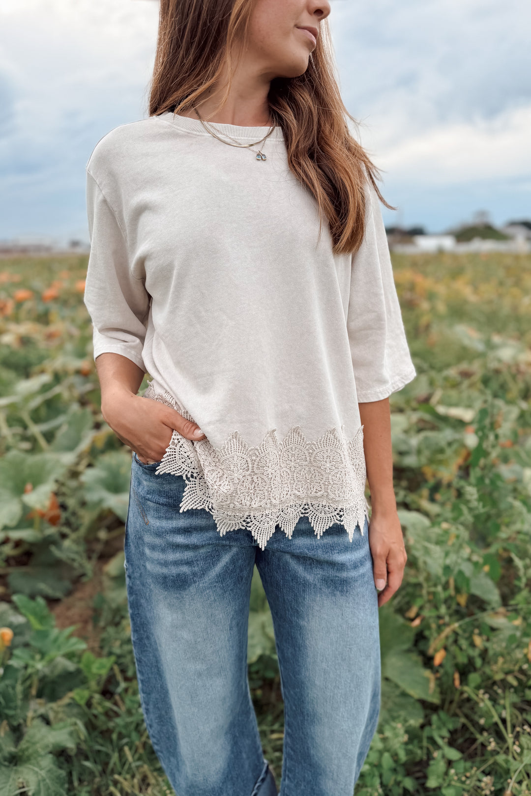 Autumn Lace Top