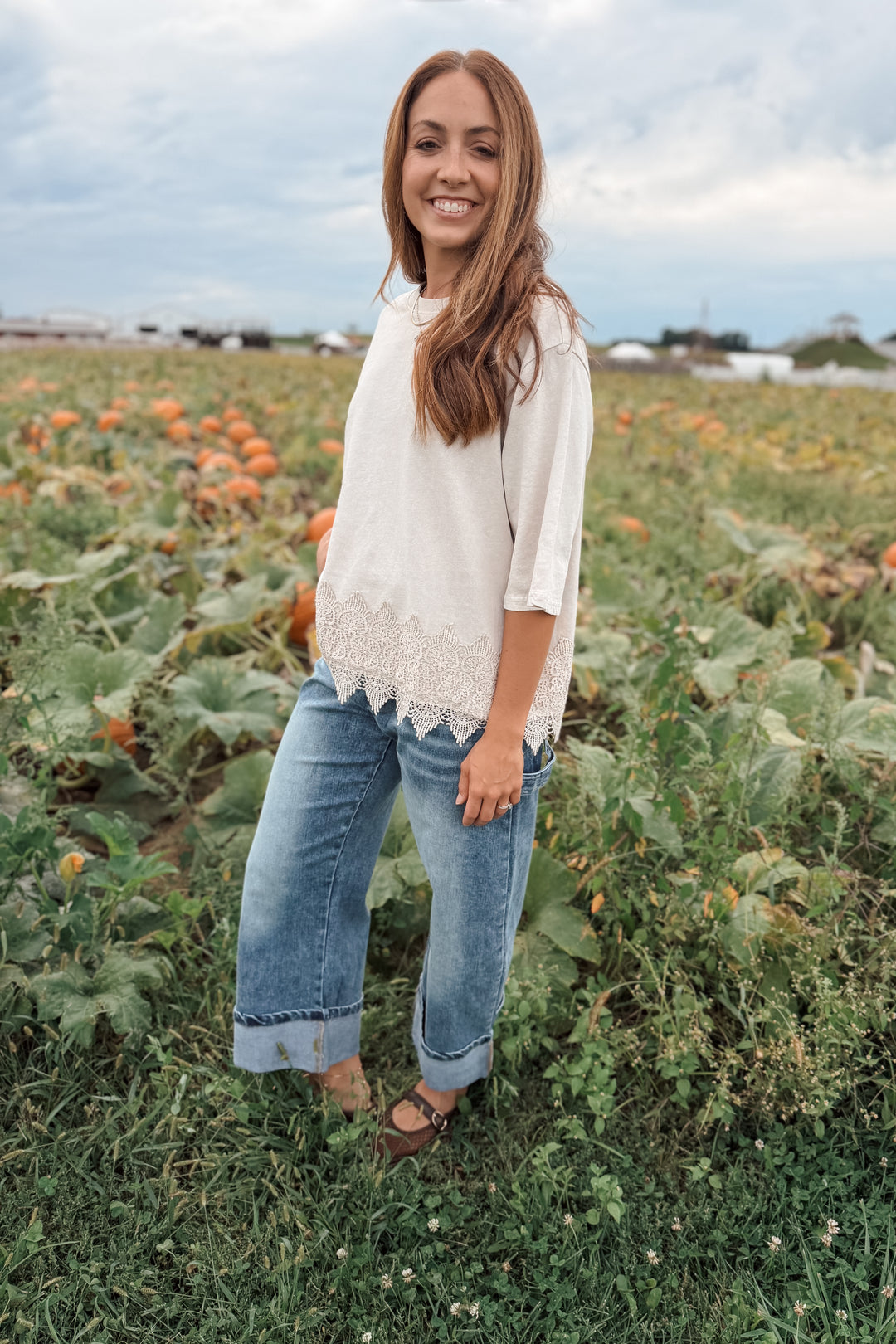 Autumn Lace Top