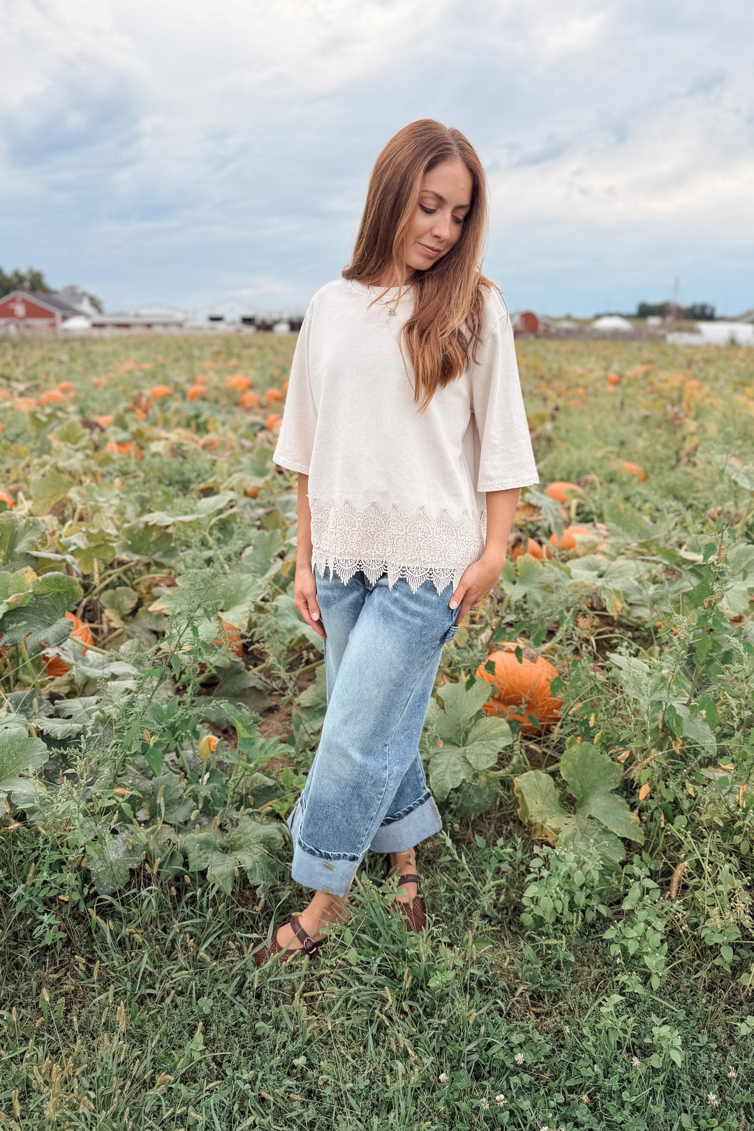 Autumn Lace Top