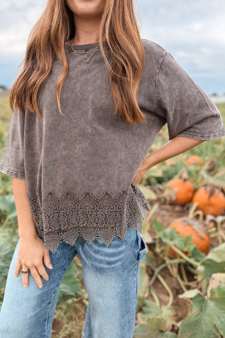 Autumn Lace Top