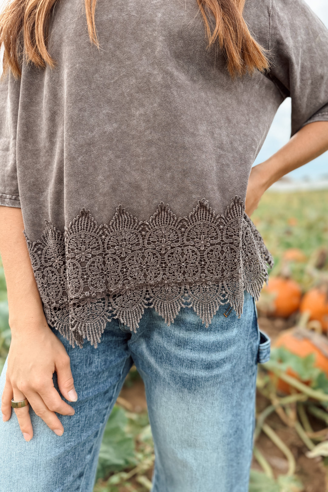 Autumn Lace Top