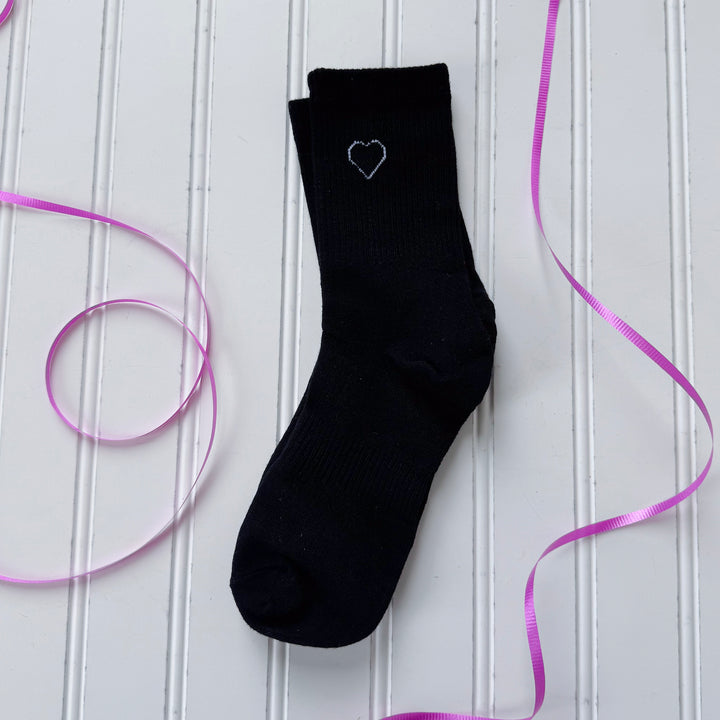 Heart Crew Socks