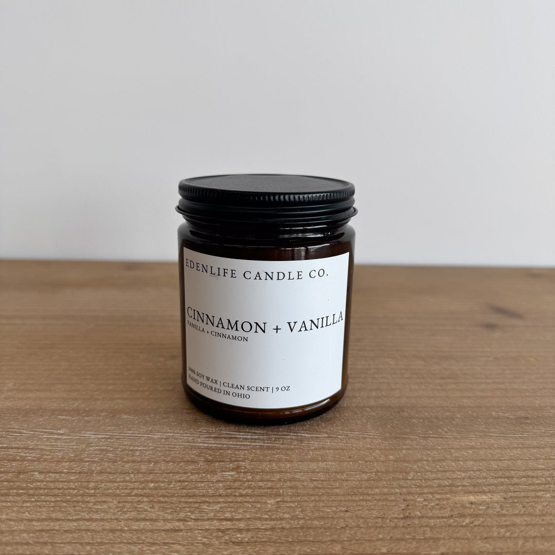 Cinnamon + Vanilla Candle