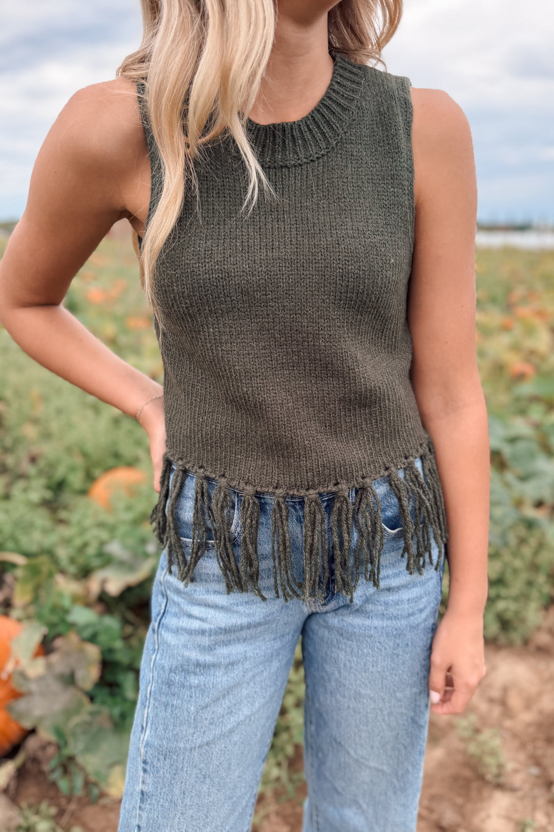 Meadow Fringe Sweater